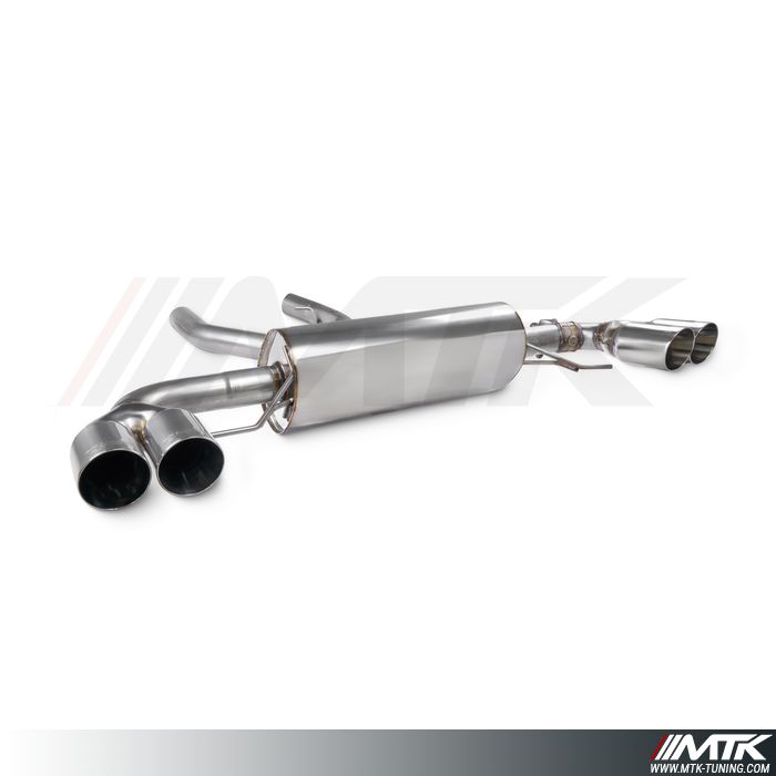 Catback avec tube intermediaire et emplacement pour les valves BMW M240i G42 inclu xDrive